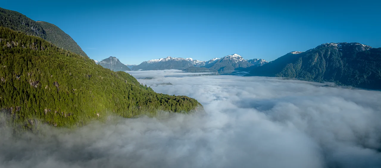 Sunrise over Lago Presidente Roosevelt